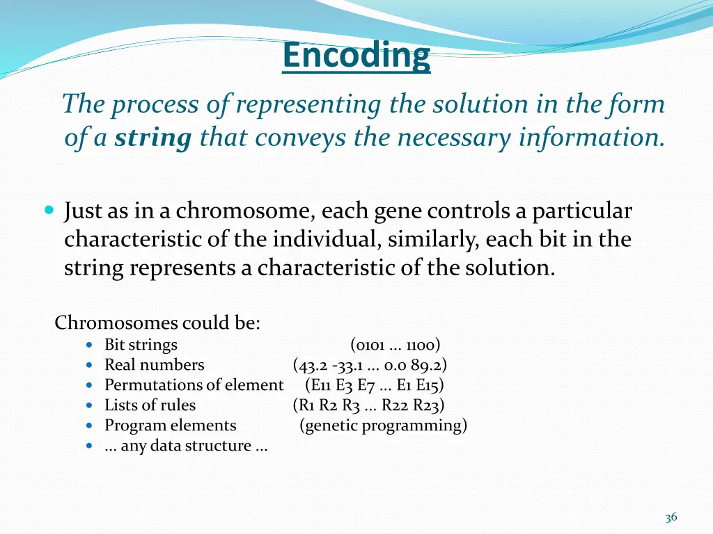 encoding