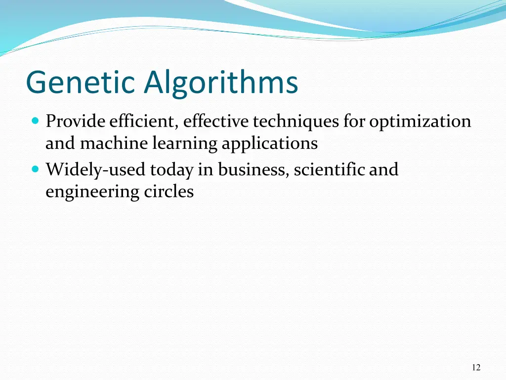 genetic algorithms 2