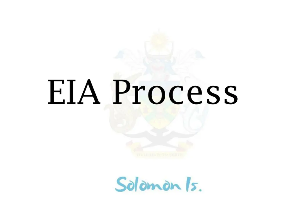 eia process