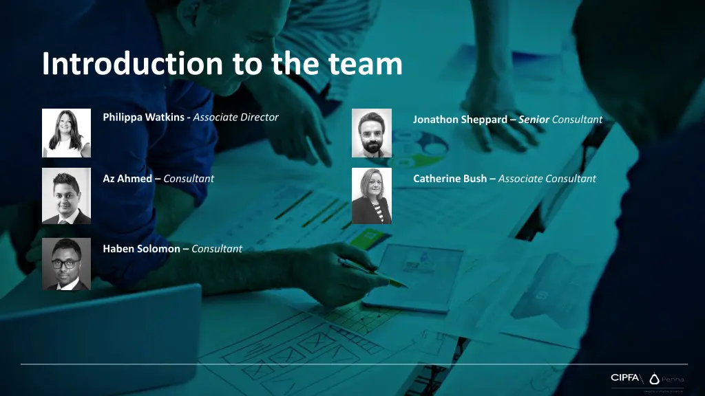 introduction to the team