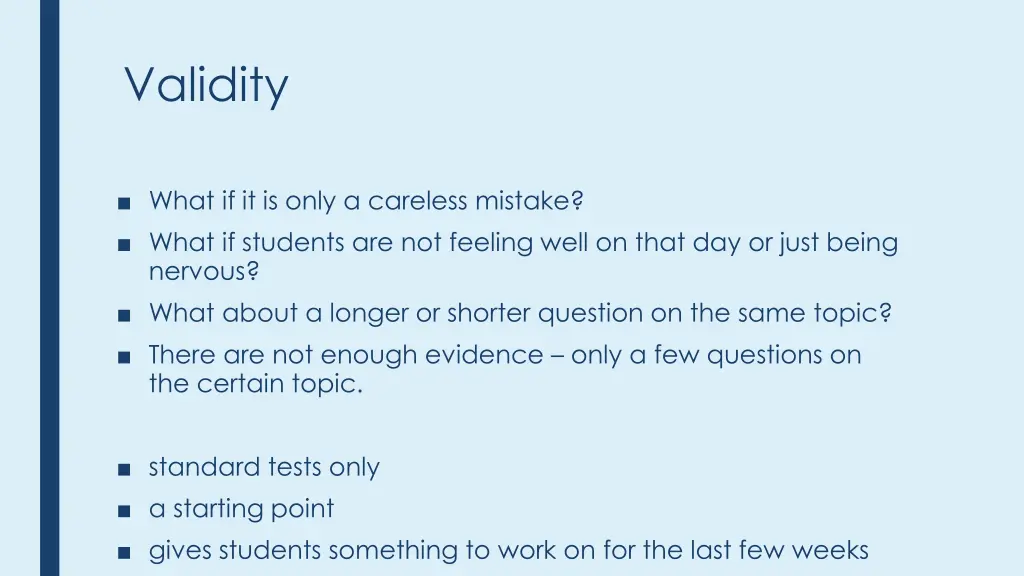 validity