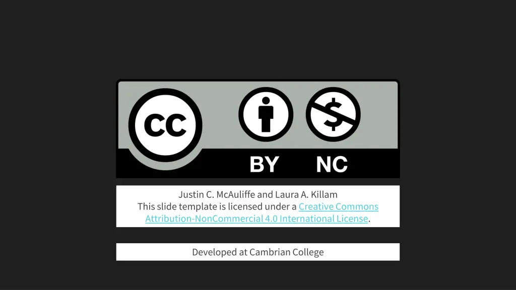 justin c mcauliffe and laura a killam this slide
