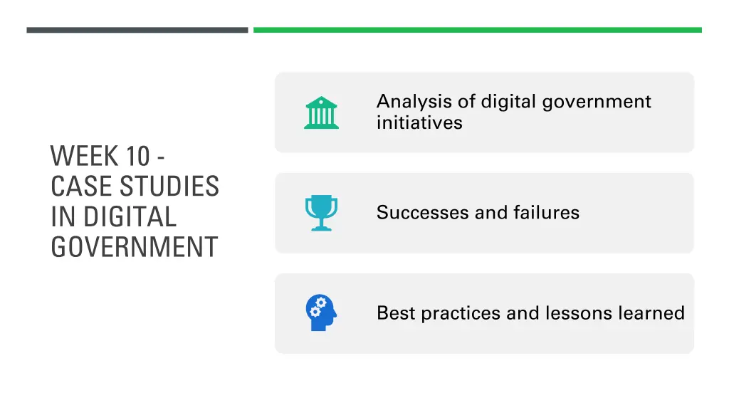 analysis of digital government initiatives