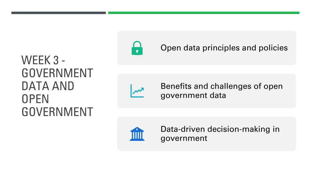 open data principles and policies