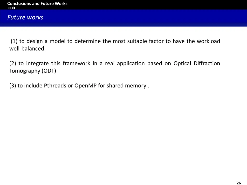 conclusions and future works 1