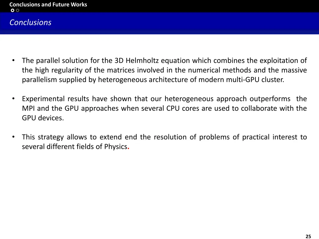 conclusions and future works