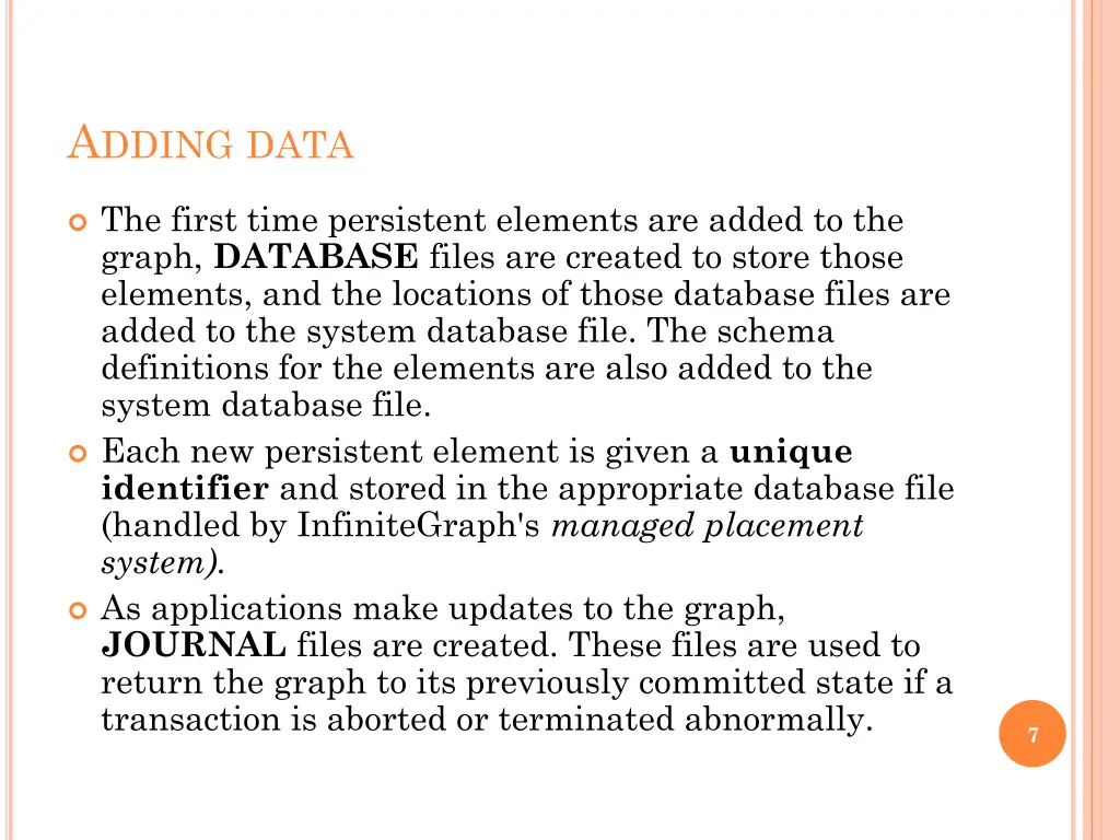 a dding data