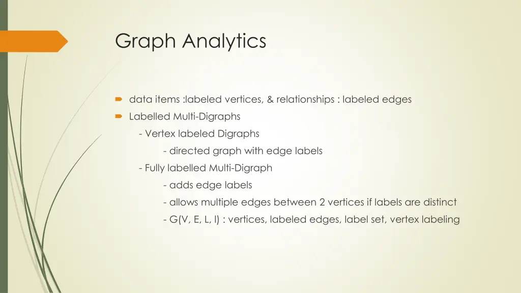 graph analytics
