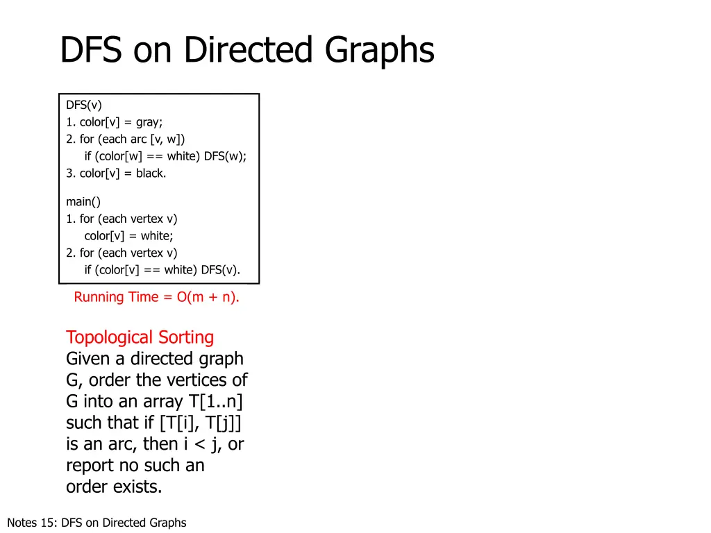 dfs on directed graphs 8