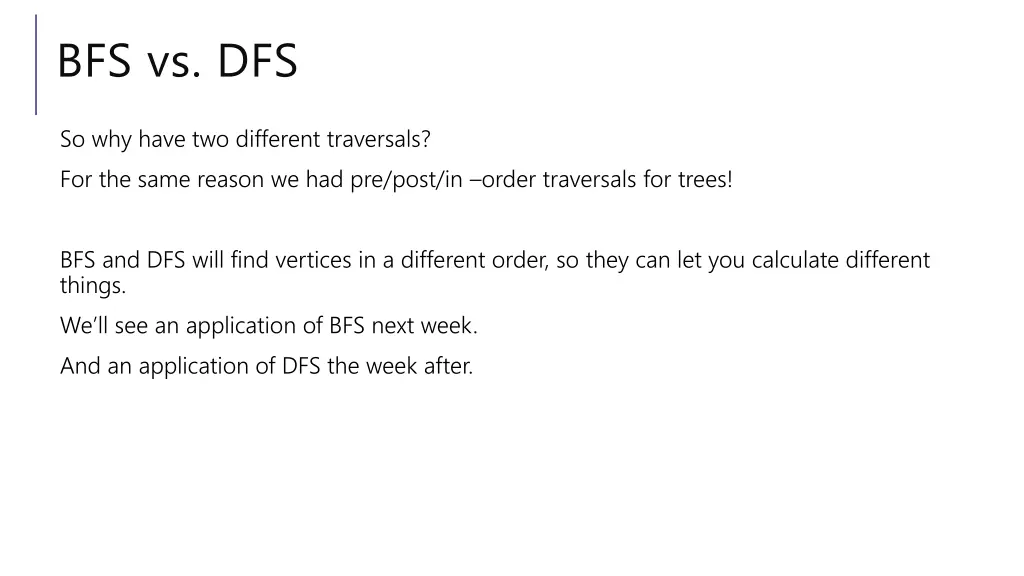 bfs vs dfs