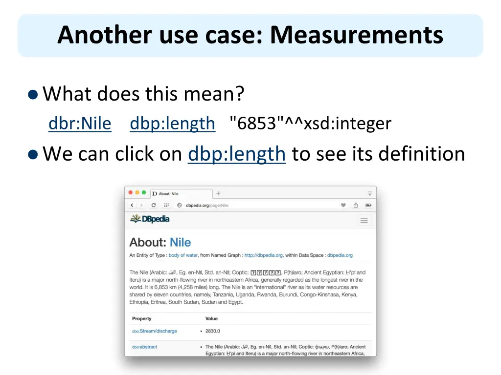 another use case measurements