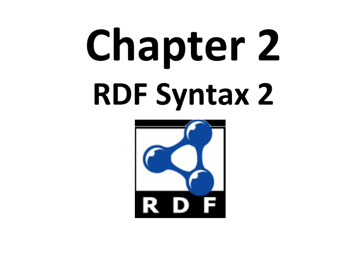 chapter 2 rdf syntax 2