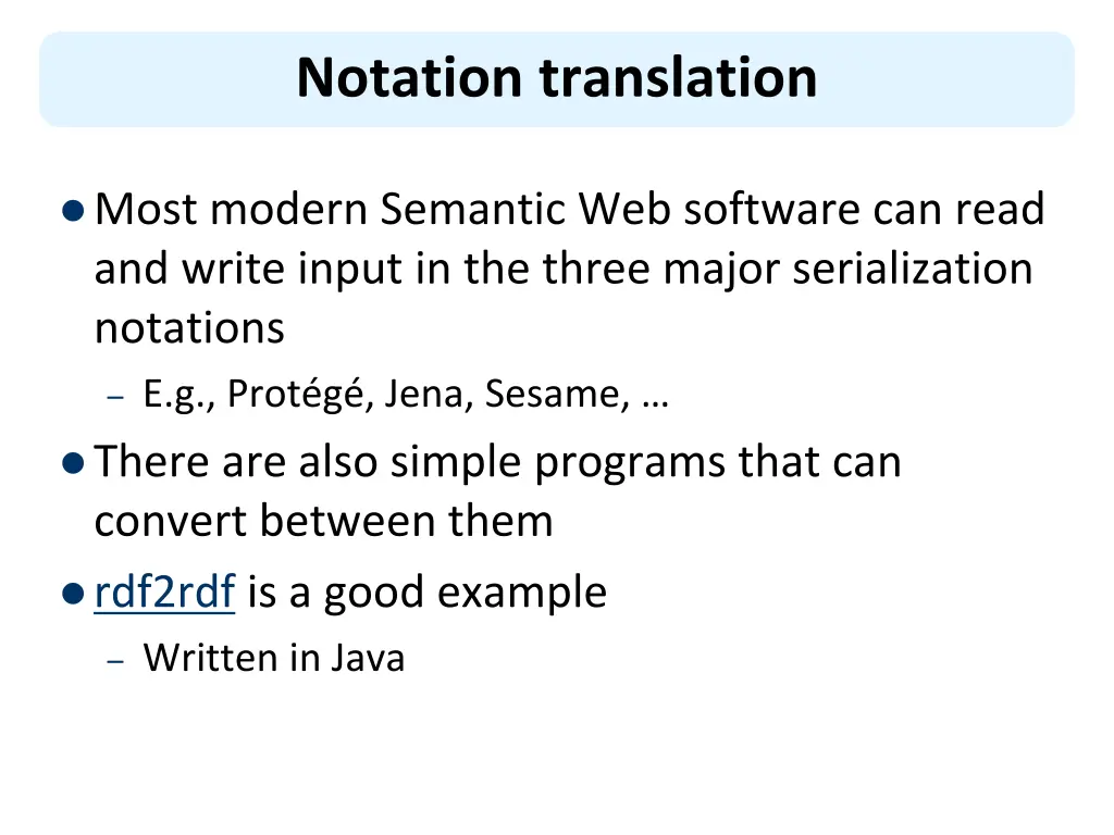 notation translation