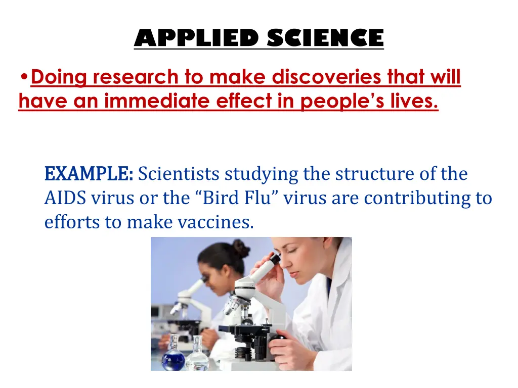 applied science