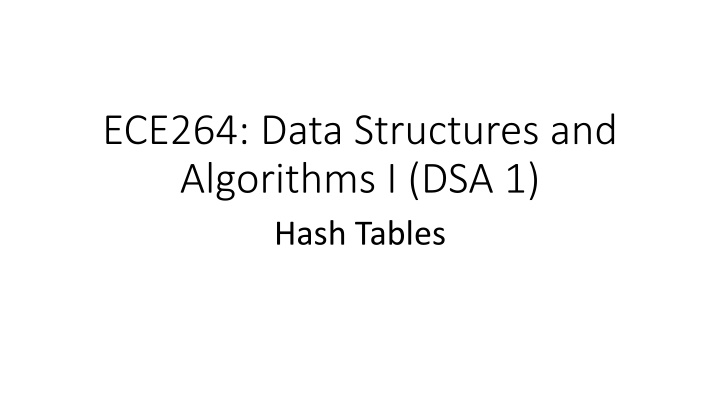 ece264 data structures and algorithms