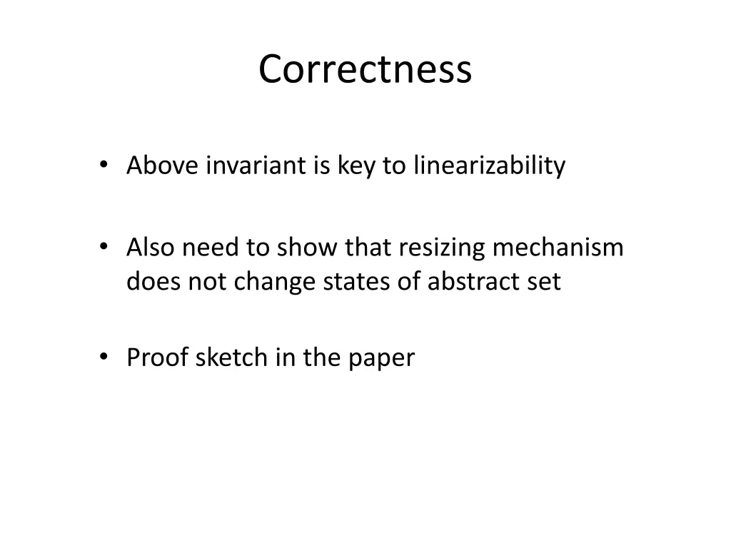 correctness