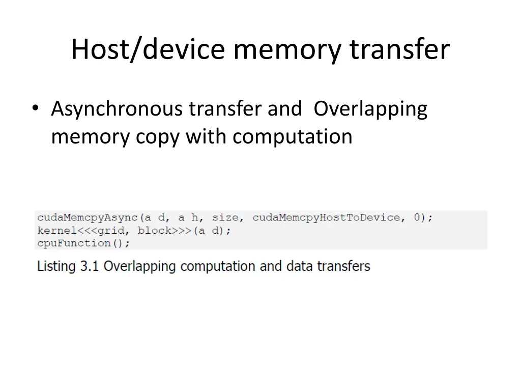 host device memory transfer 1