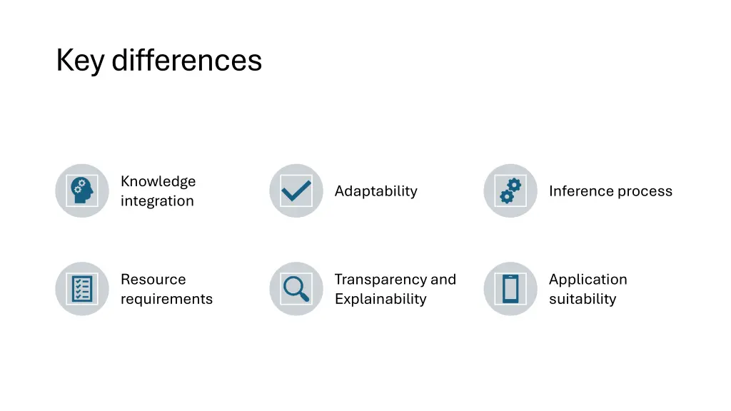 key differences