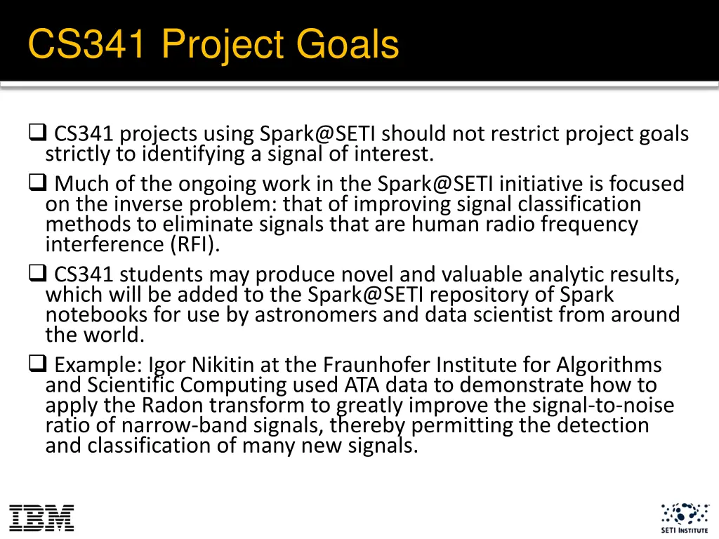 cs341 project goals