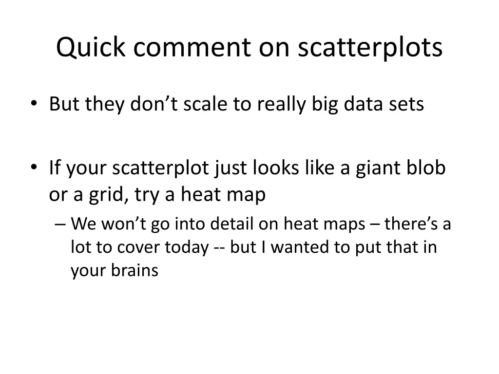 quick comment on scatterplots 2
