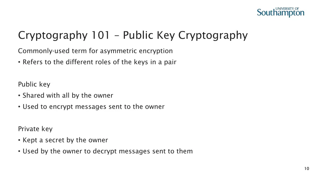 cryptography 101 public key cryptography