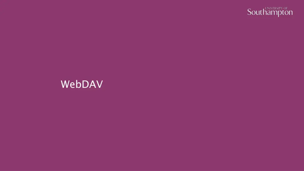 webdav