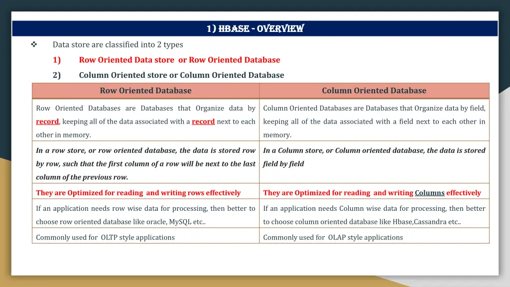 1 1 hbase hbase overview 2