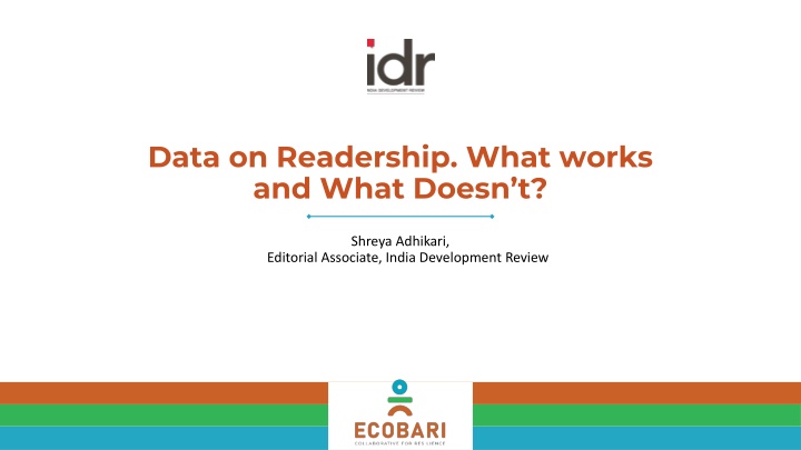 data on readership what works and what doesn t