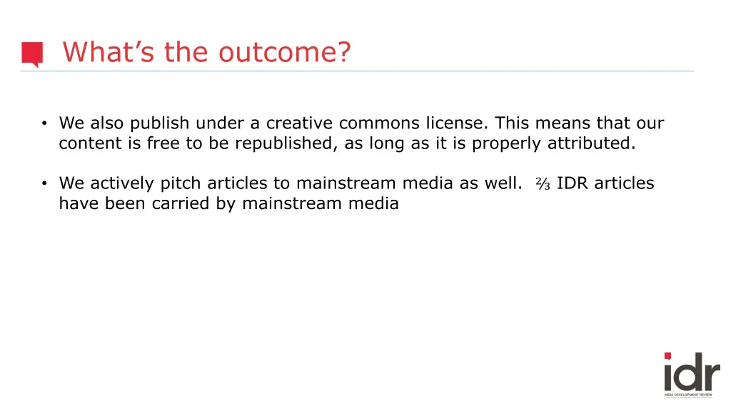 what s the outcome 2