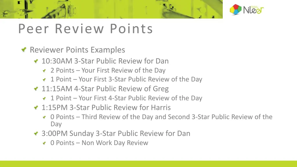peer review points 3