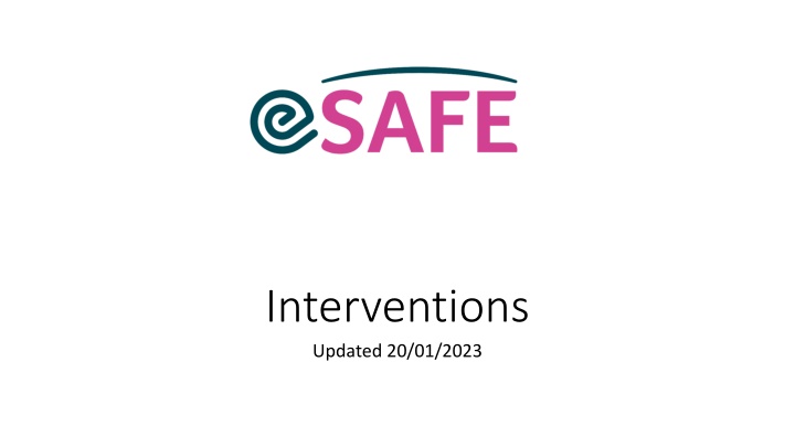 interventions updated 20 01 2023
