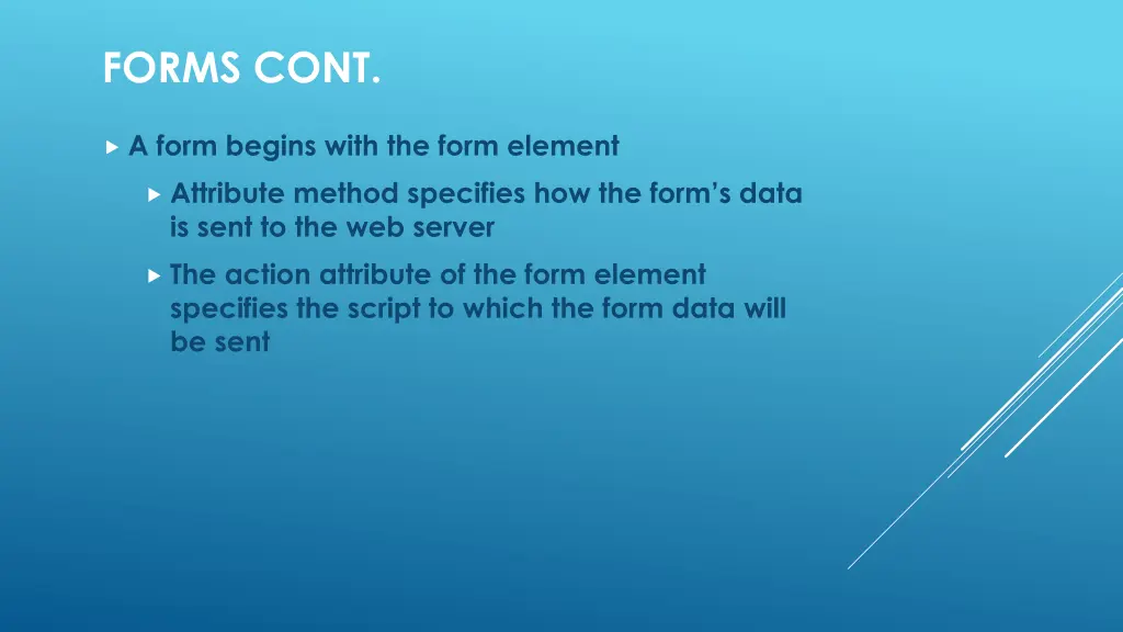 forms cont