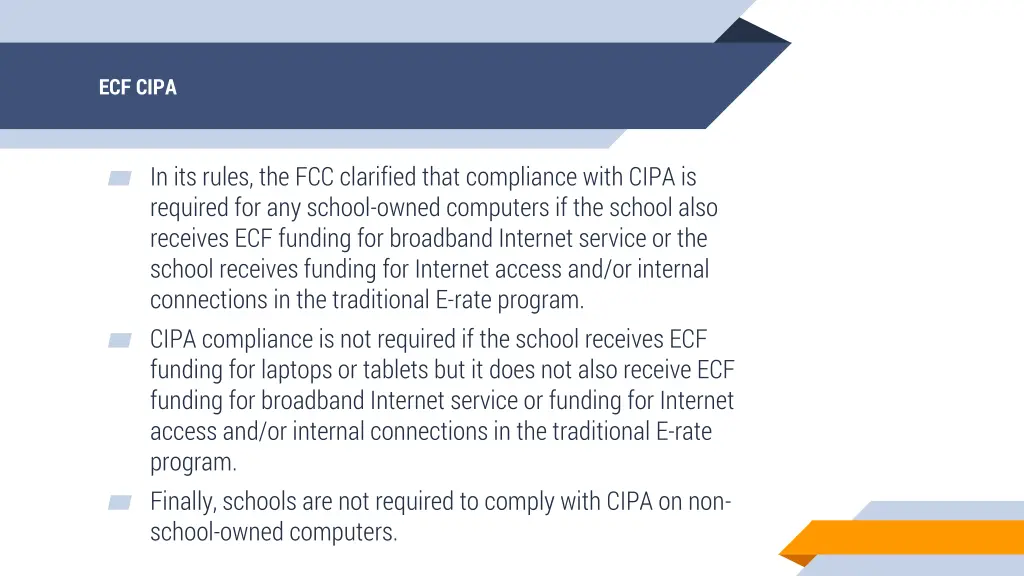 ecf cipa