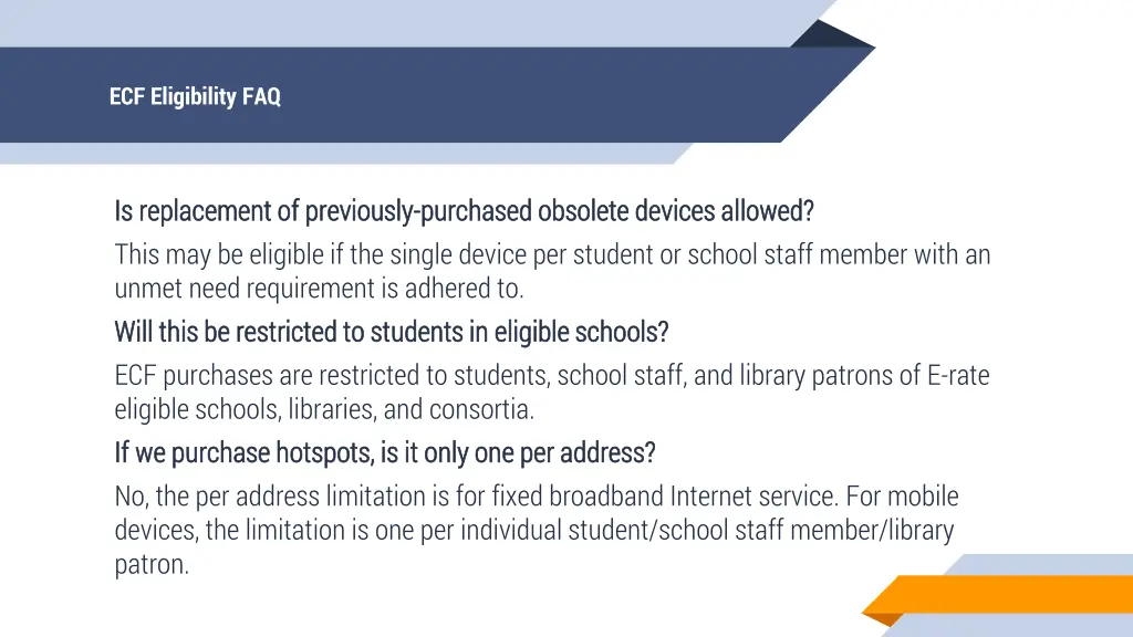 ecf eligibility faq 1