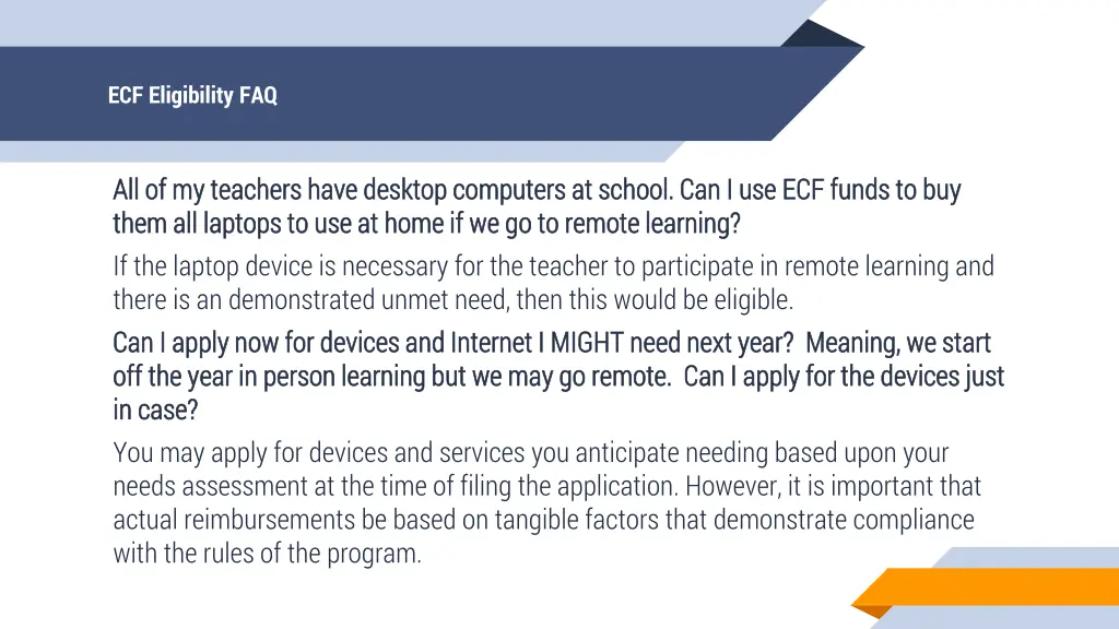 ecf eligibility faq 3