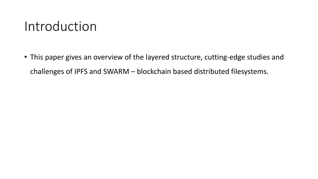 introduction