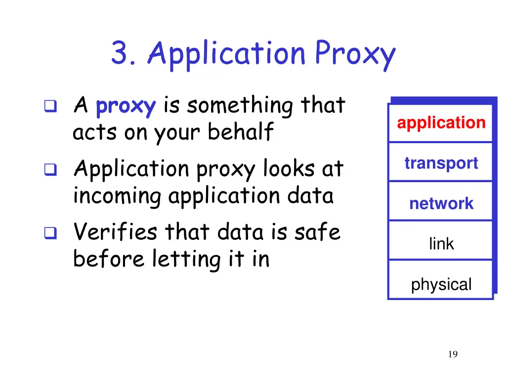 3 application proxy