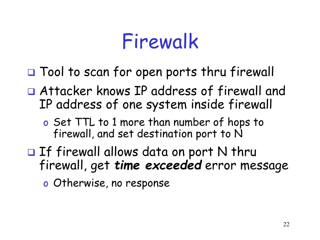 firewalk
