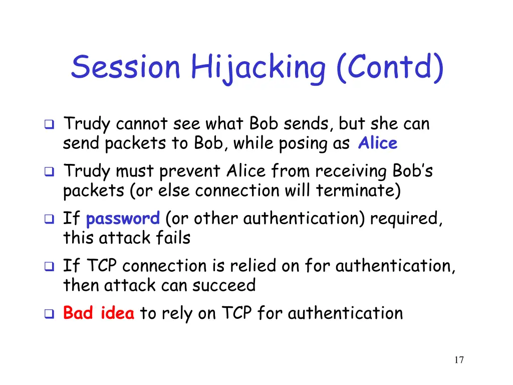 session hijacking contd 3