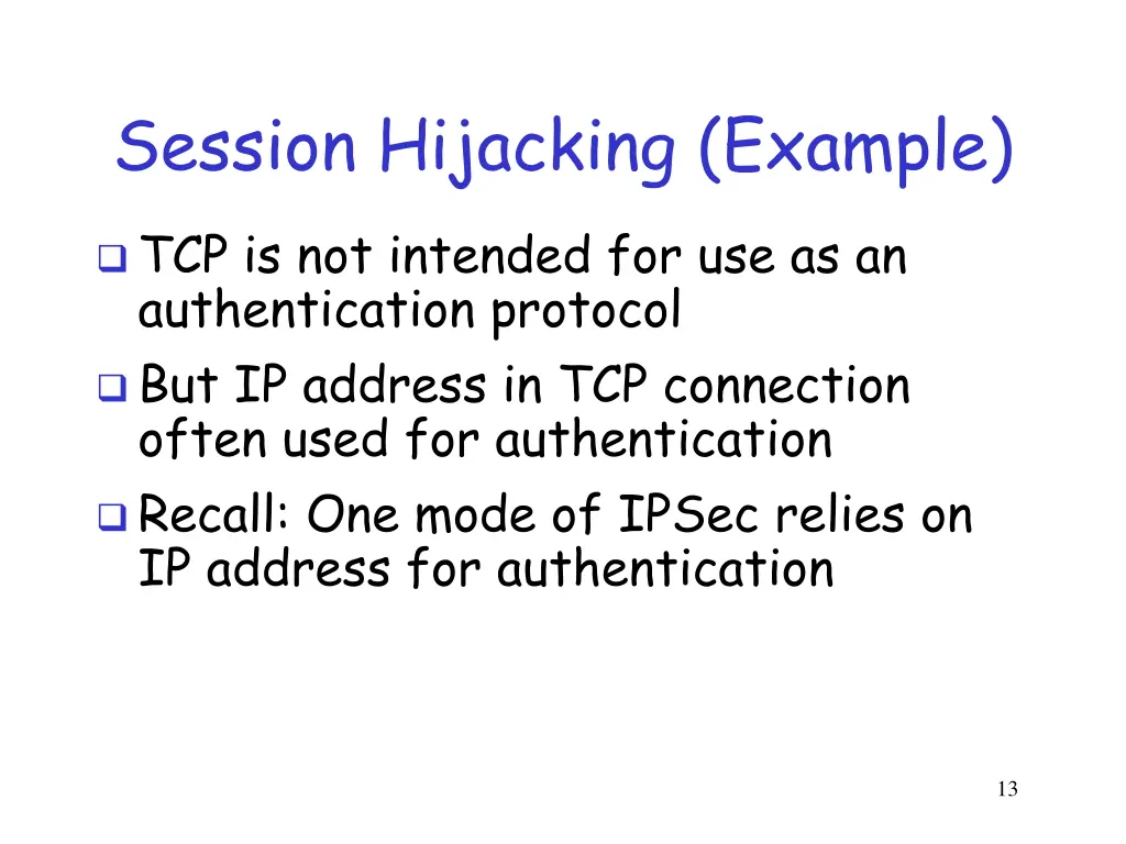 session hijacking example