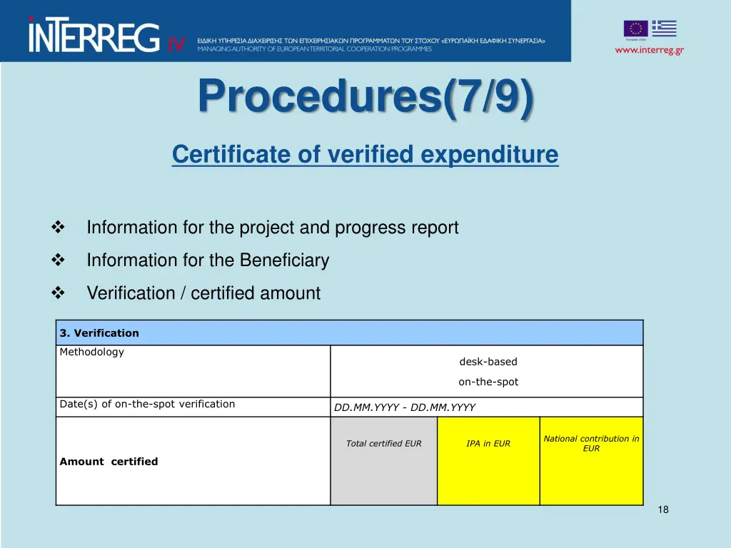 procedures 7 9