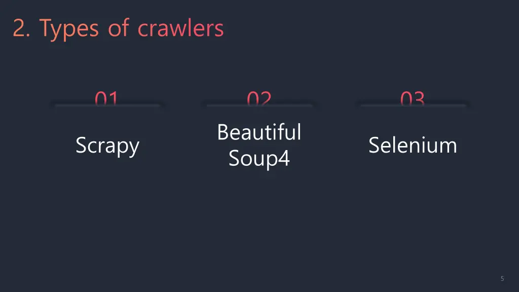 2 types of crawlers 1