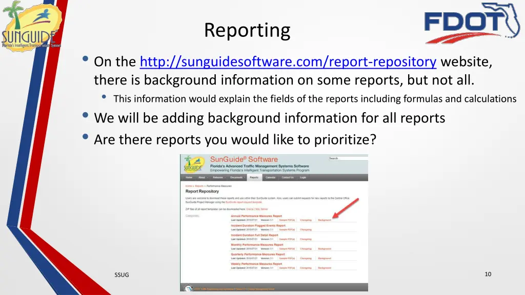 reporting