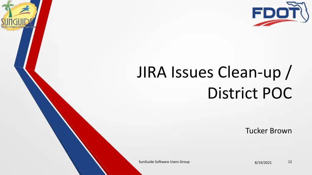 jira issues clean up district poc