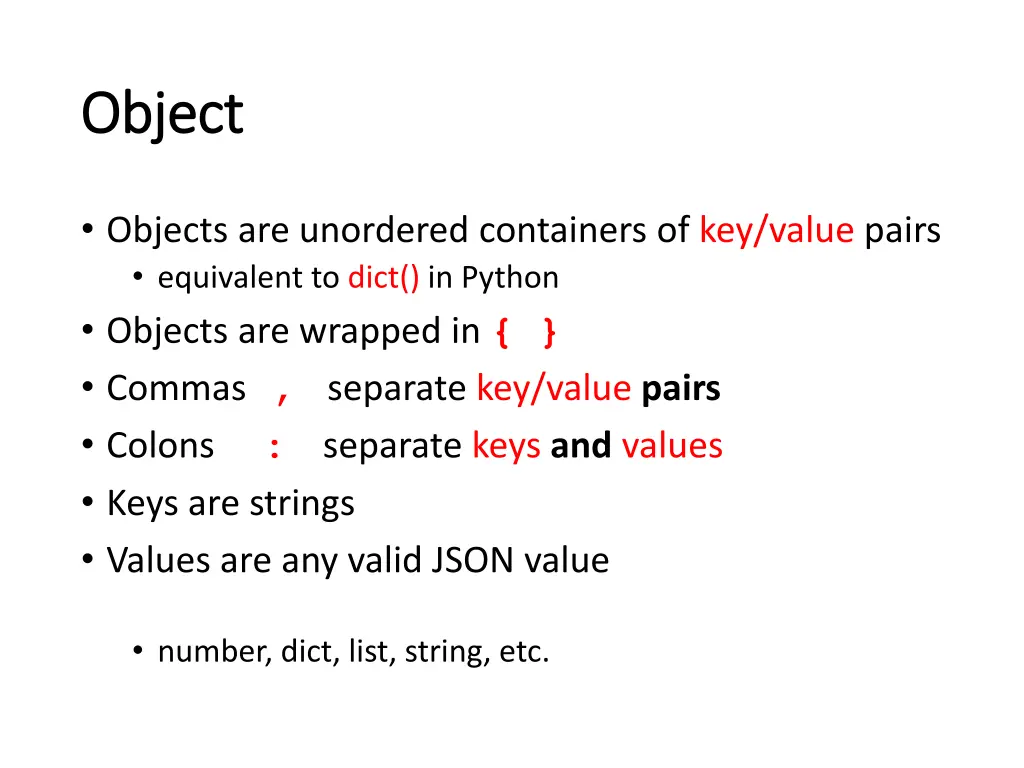 object object