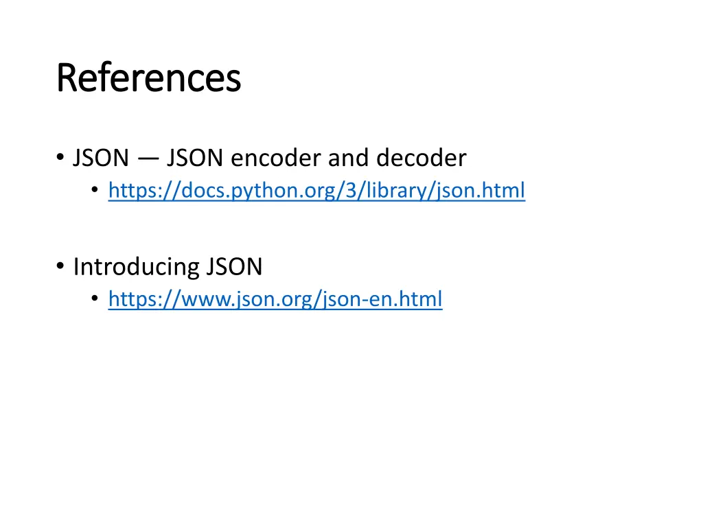references references