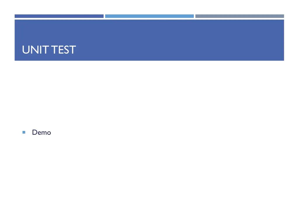 unit test