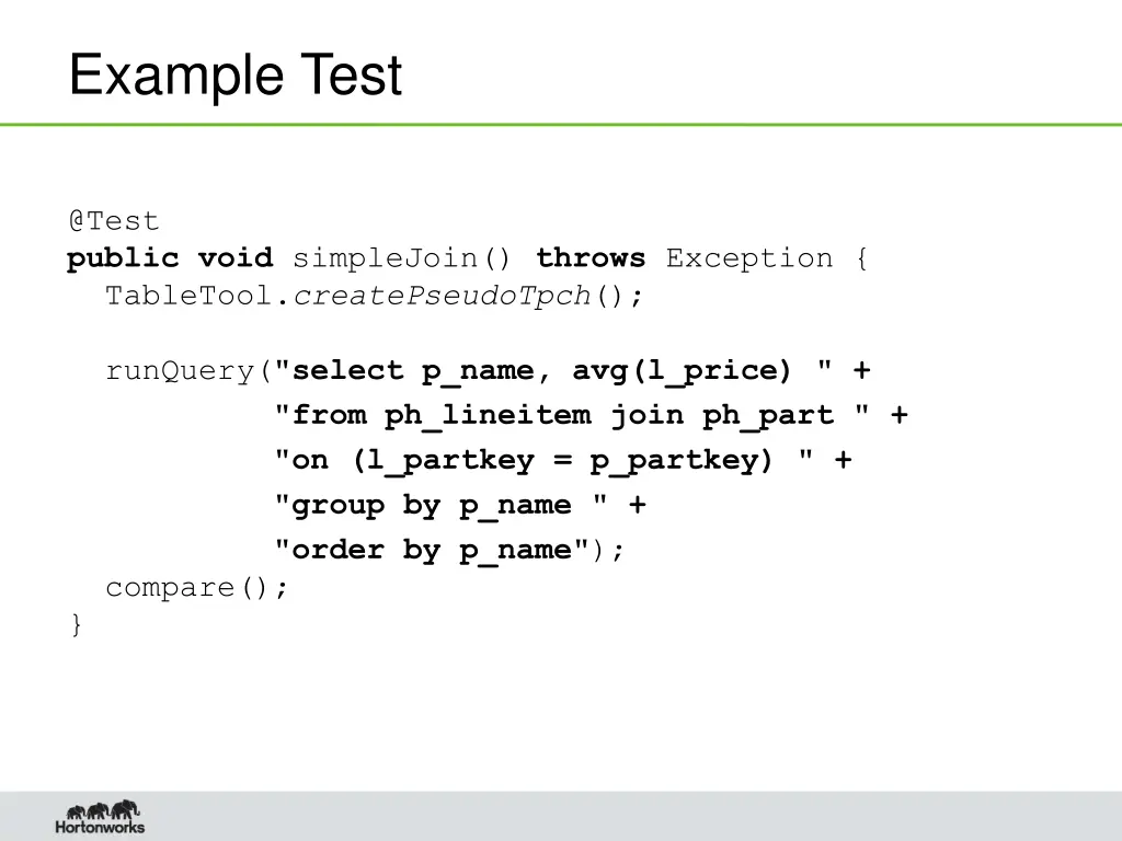 example test 1