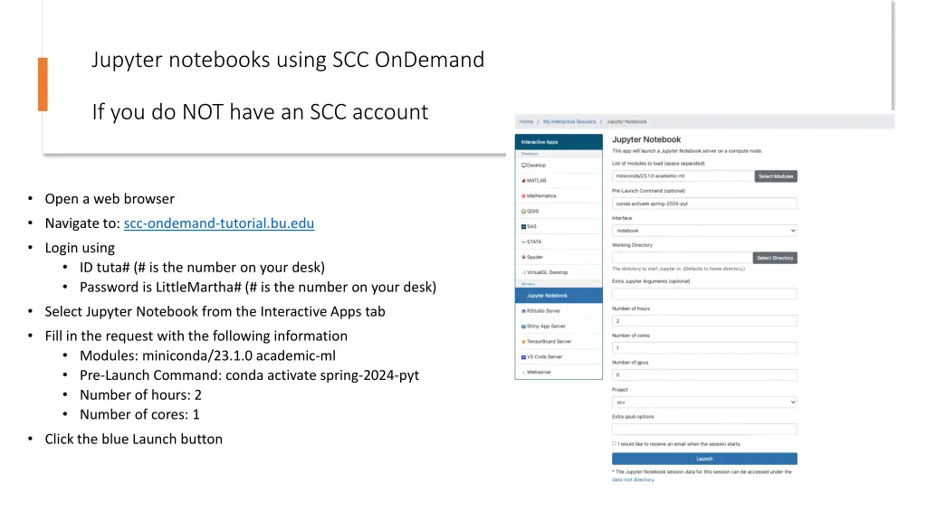 jupyter notebooks using scc ondemand 1