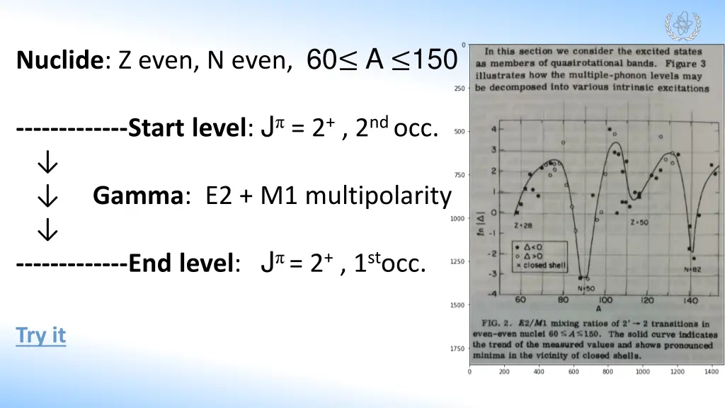 nuclide z even n even 60 a 150
